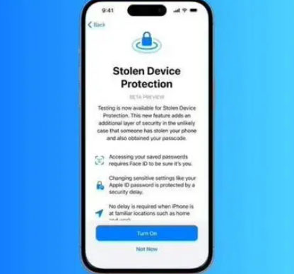 杞县苹果授权维修店分享被盗设备保护功能开启方法