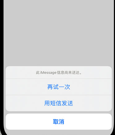 杞县apple维修iPhone上无法正常发送iMessage信息